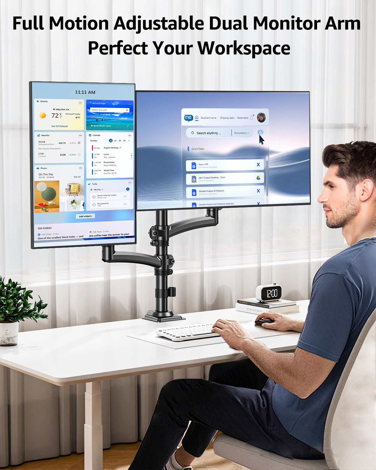 MOUNT PRO Dual Monitor Stand-WMP6016B
