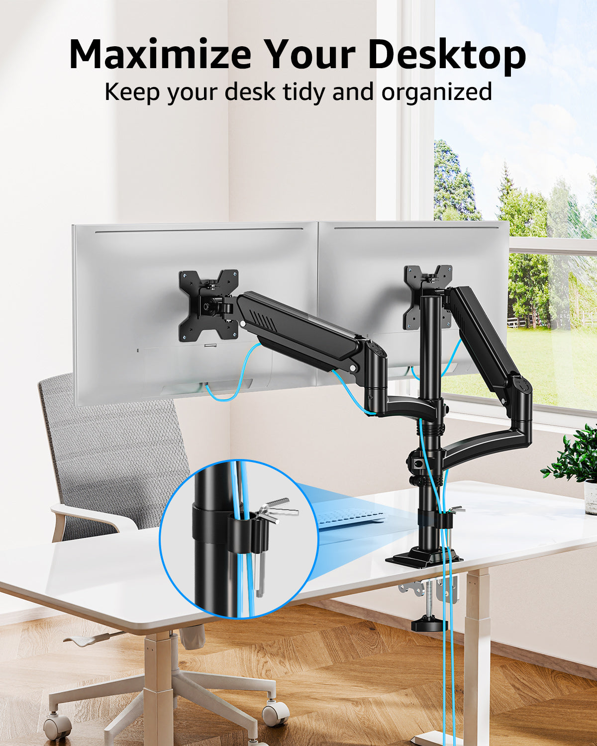 MOUNT PRO Dual Monitor Stand-WMP6016B