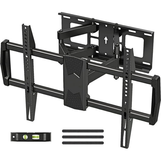 MOUNT PRO Full Motion TV Wall Mount for Most 43-82 inch TVs, Wall Mount Bracket with Articulating Swivel and Tilt, Max VESA 600x400mm, Holds up to 99lb